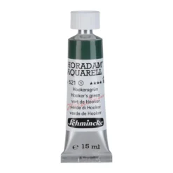 Farba akwarelowa Horadam Aquarell - Schmincke - 521, Hooker's Green, 15 ml