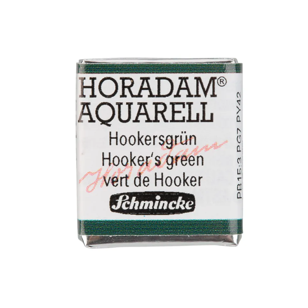 Farba akwarelowa Horadam Aquarell - Schmincke - 521, Hooker's Green