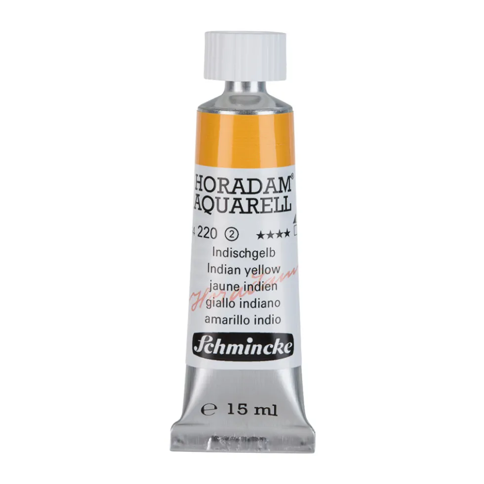 Farba akwarelowa Horadam Aquarell - Schmincke - 220, Indian Yellow, 15 ml