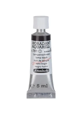 Farba akwarelowa Horadam Aquarell - Schmincke - 781, Lamp Black, 5 ml