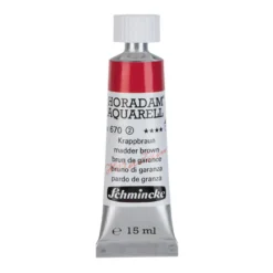 Farba akwarelowa Horadam Aquarell - Schmincke - 670, Madder Brown, 15 ml