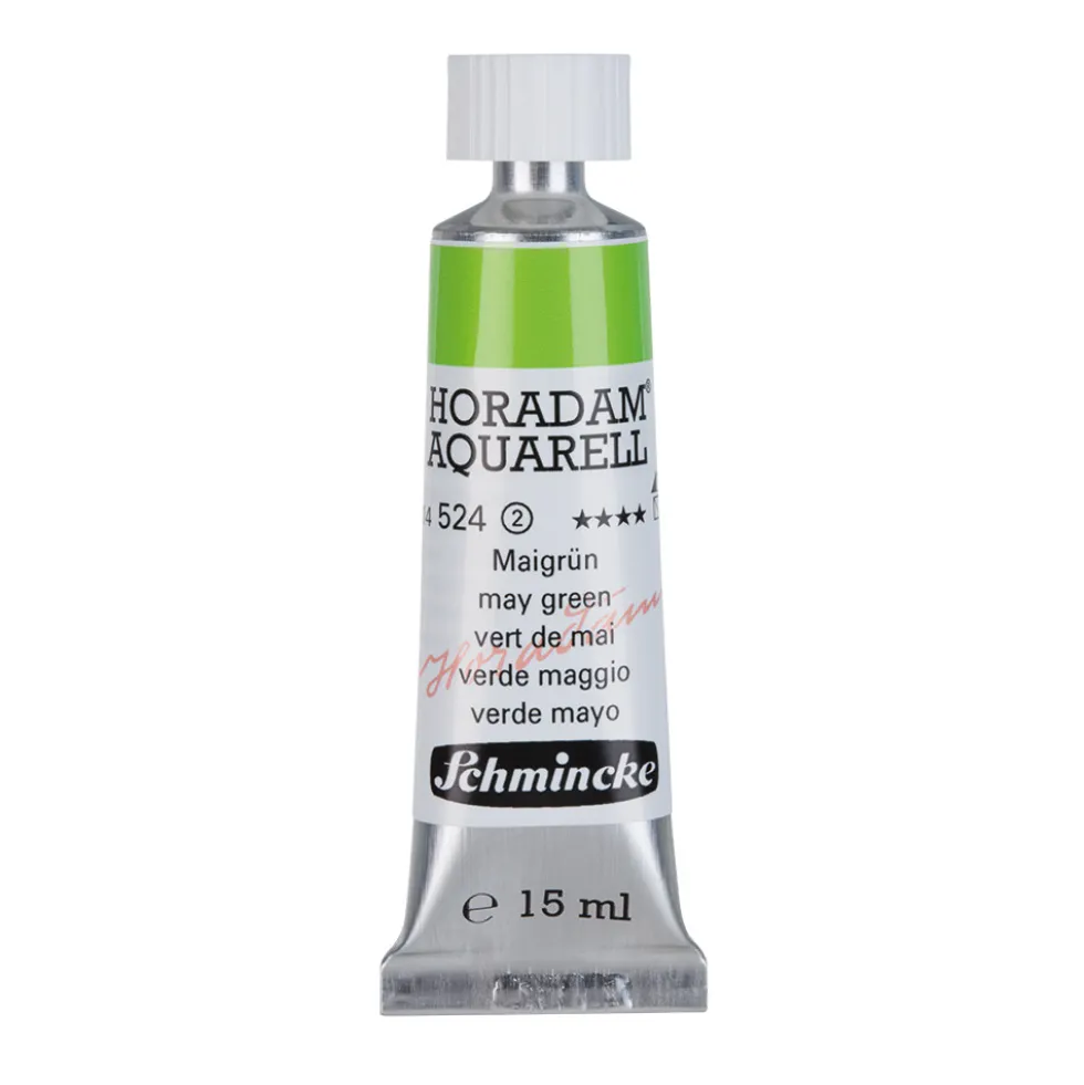 Farba akwarelowa Horadam Aquarell - Schmincke - 524, May Green, 15 ml