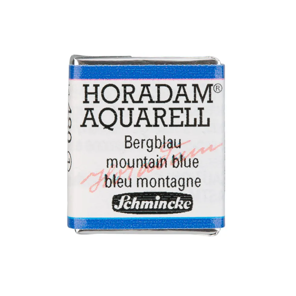 Farba akwarelowa Horadam Aquarell - Schmincke - 480, Mountain Blue