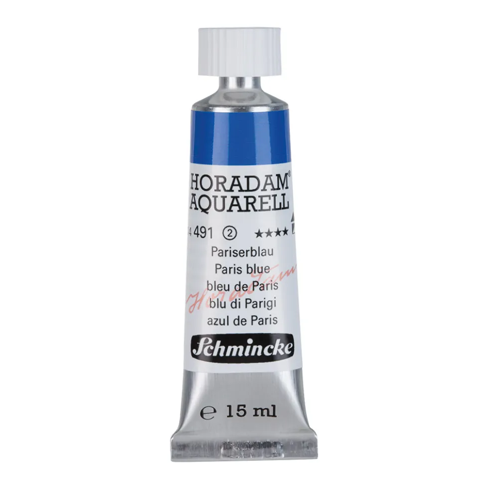 Farba akwarelowa Horadam Aquarell - Schmincke - 491, Paris Blue, 15 ml