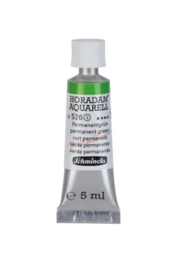 Farba akwarelowa Horadam Aquarell - Schmincke - 526, Permanent Green, 5 ml