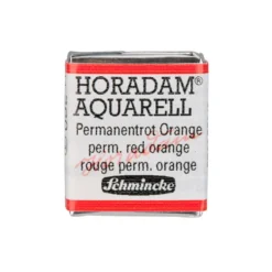 Farba akwarelowa Horadam Aquarell - Schmincke - 360, Permanent Red Orange