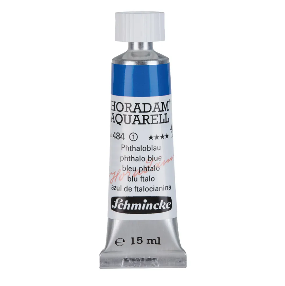 Farba akwarelowa Horadam Aquarell - Schmincke - 484, Phthalo Blue, 15 ml