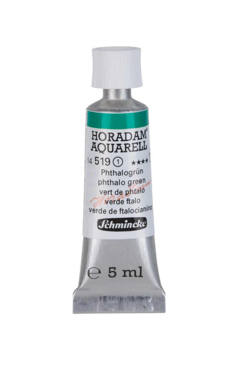 Farba akwarelowa Horadam Aquarell - Schmincke - 519, Phthalo Green, 5 ml