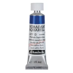 Farba akwarelowa Horadam Aquarell - Schmincke - 477, Phthalo Sapphire Blue, 15 ml