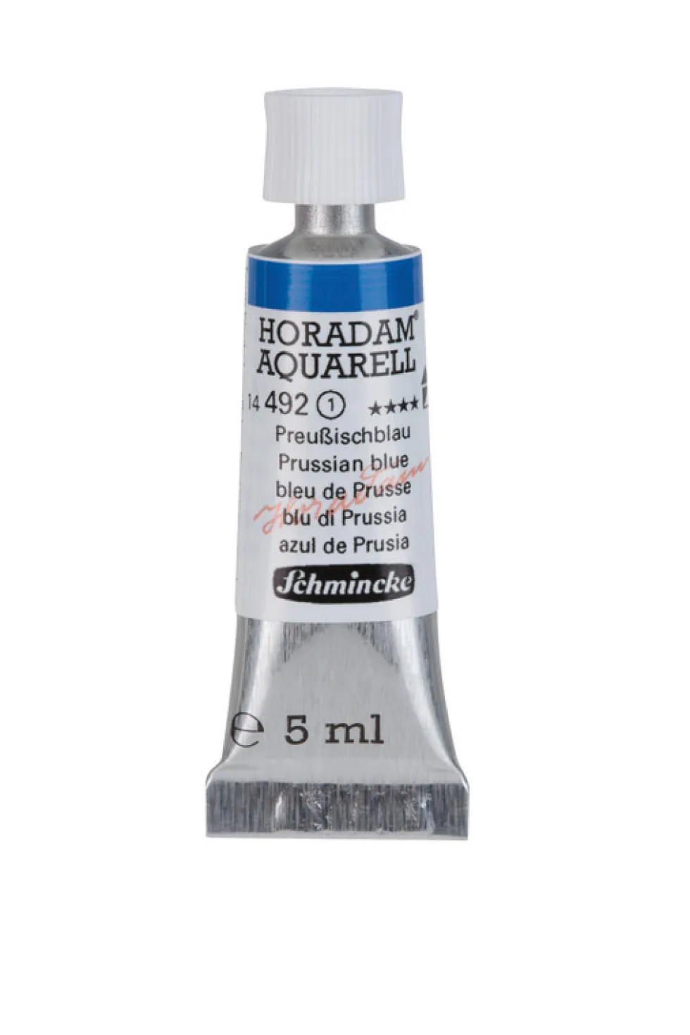 Farba akwarelowa Horadam Aquarell - Schmincke - 492, Prussian Blue, 5 ml