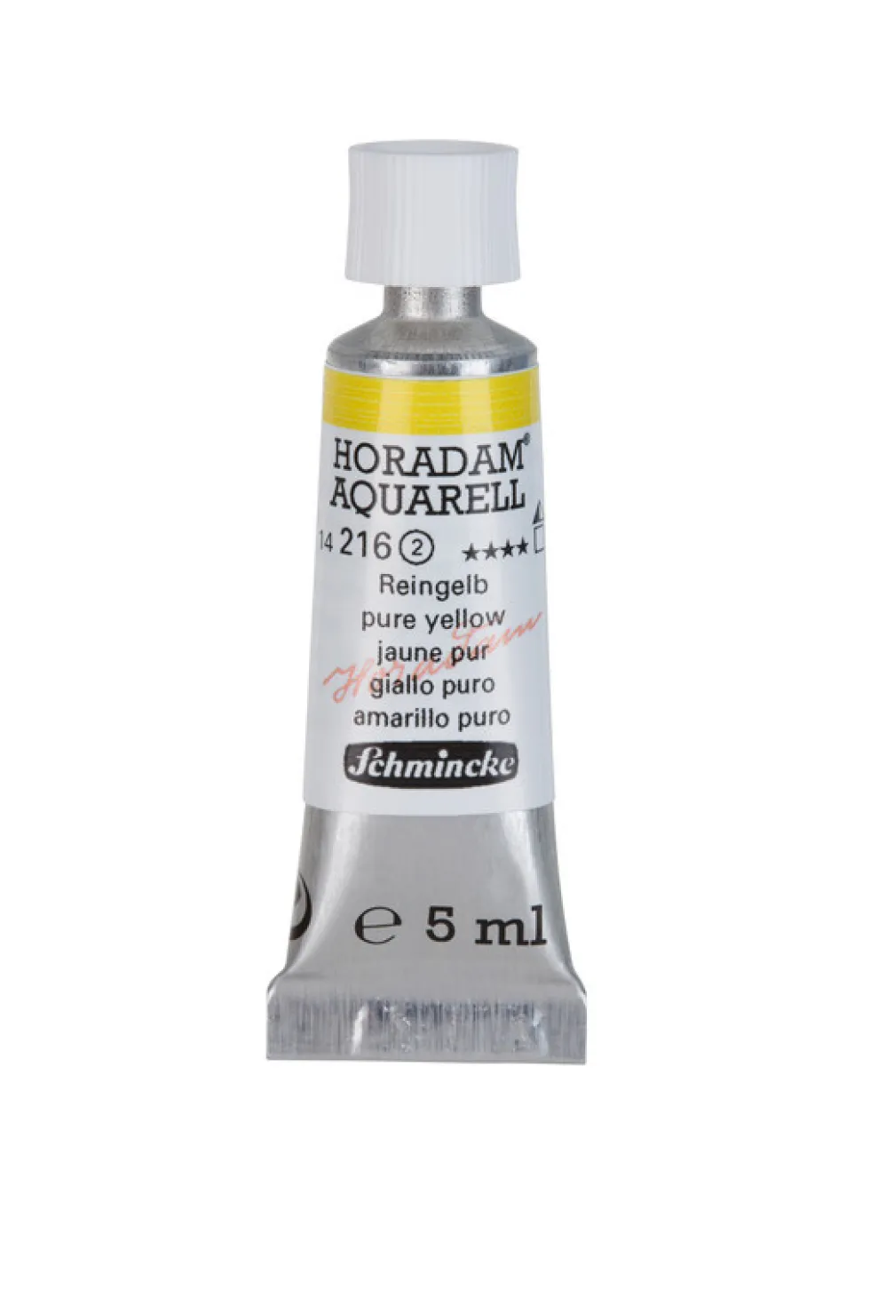 Farba akwarelowa Horadam Aquarell - Schmincke - 216, Pure Yellow, 5 ml