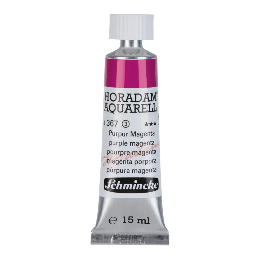 Farba akwarelowa Horadam Aquarell - Schmincke - 367, Purple Magenta, 15 ml