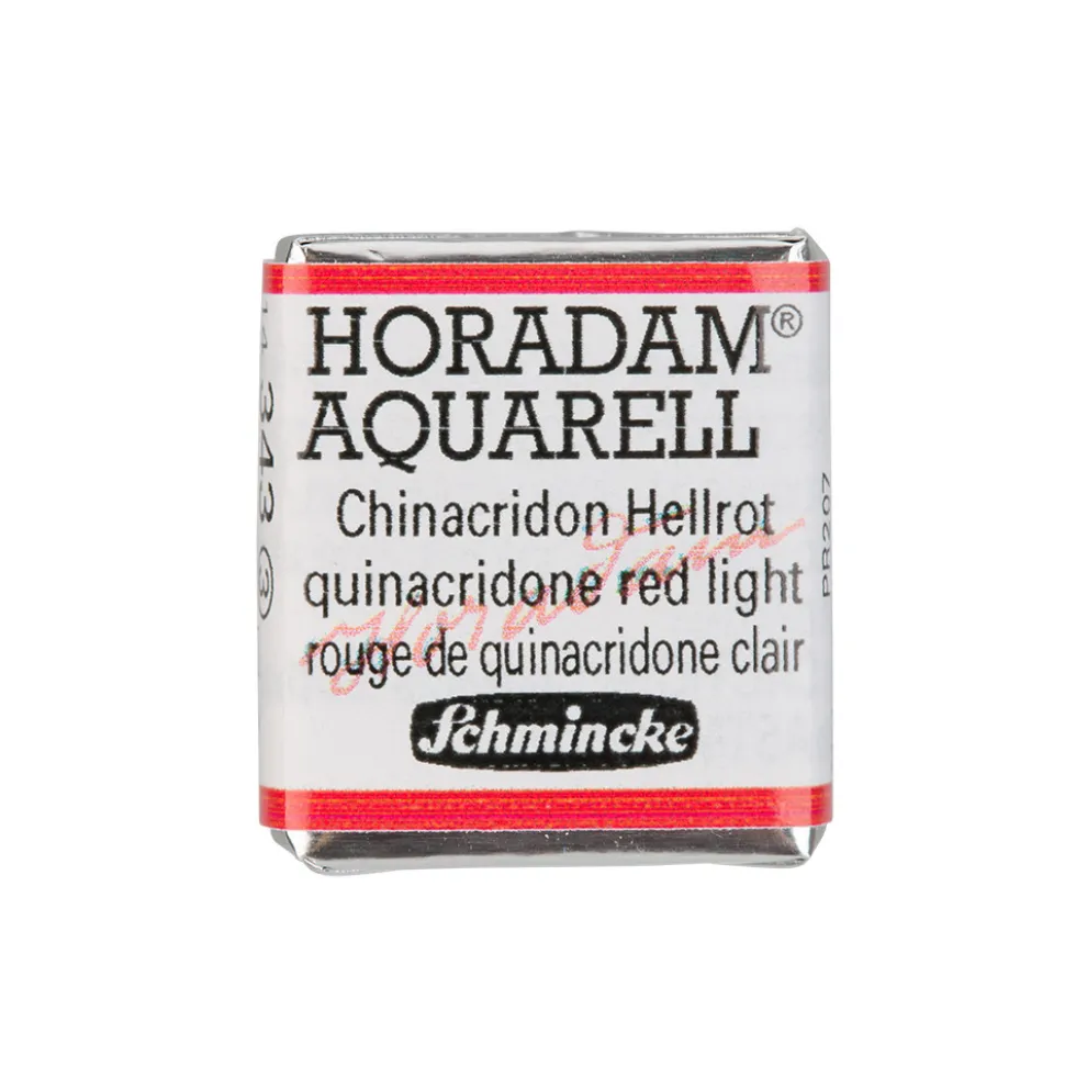 Farba akwarelowa Horadam Aquarell - Schmincke - 343, Quinacridone Red Light