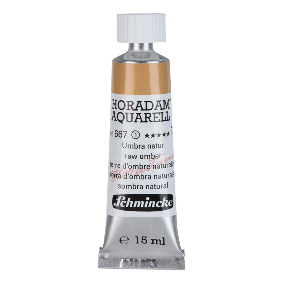 Farba akwarelowa Horadam Aquarell - Schmincke - 667, Raw Umber, 15 ml