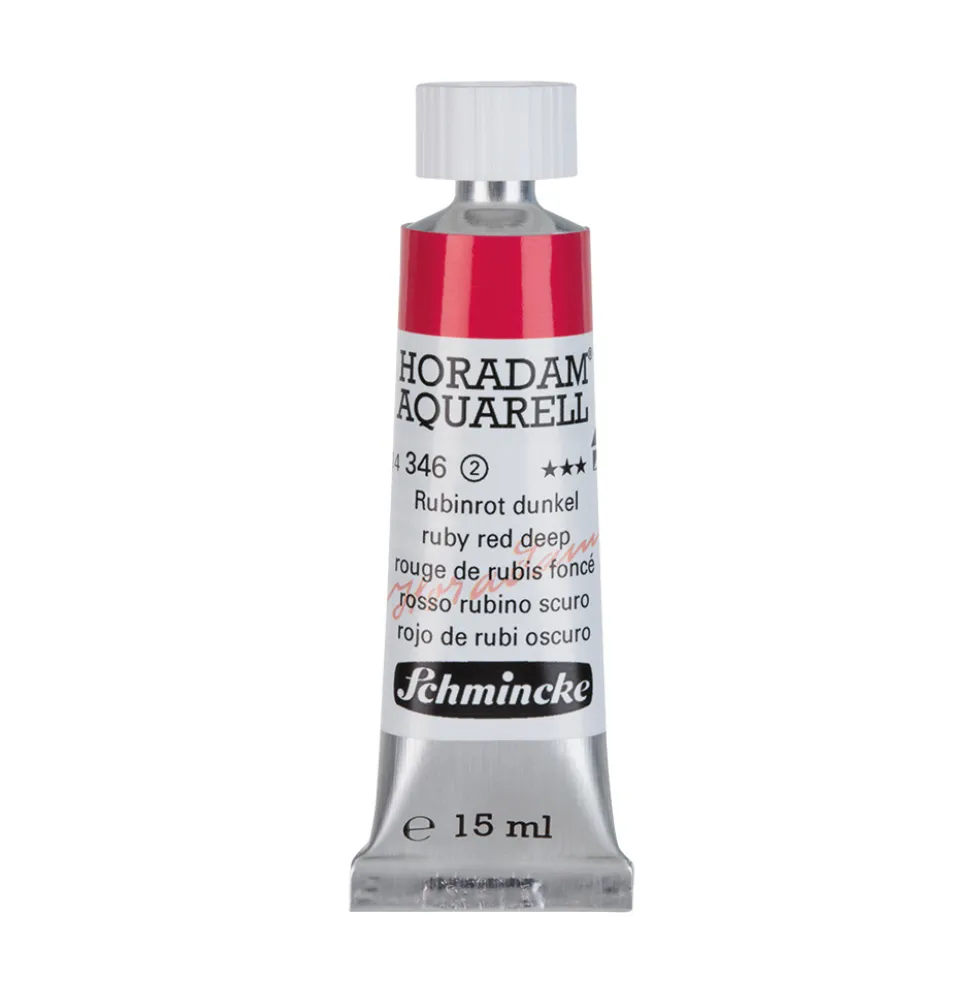 Farba akwarelowa Horadam Aquarell - Schmincke - 346, Ruby Red Deep, 15 ml