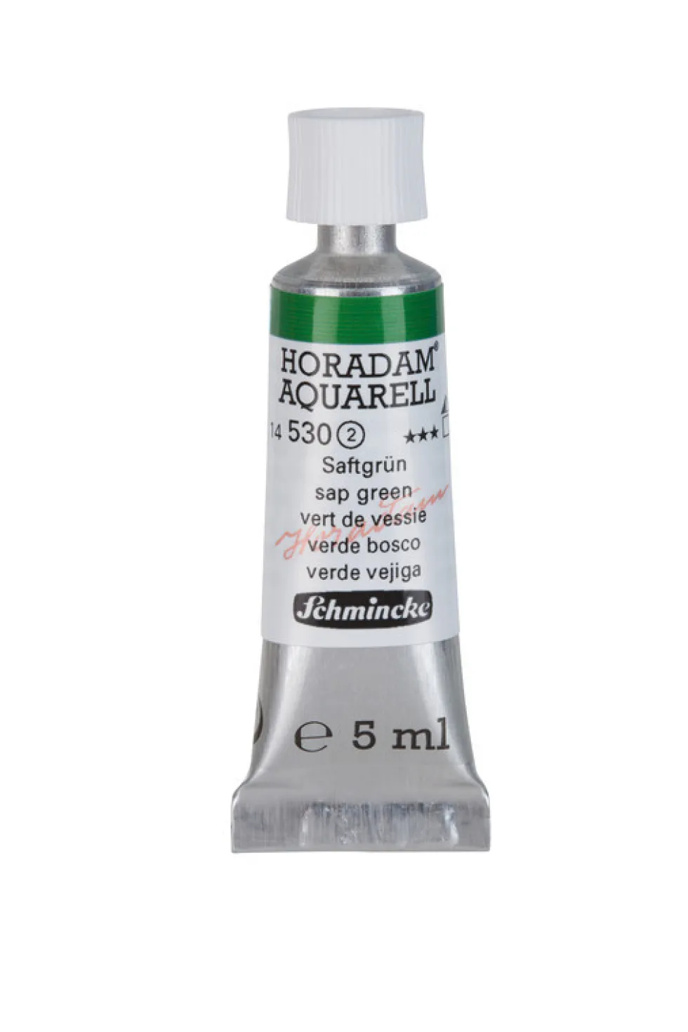 Farba akwarelowa Horadam Aquarell - Schmincke - 530, Sap Green, 5 ml