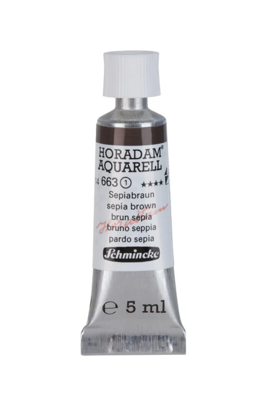 Farba akwarelowa Horadam Aquarell - Schmincke - 663, Sepia Brown, 5 ml