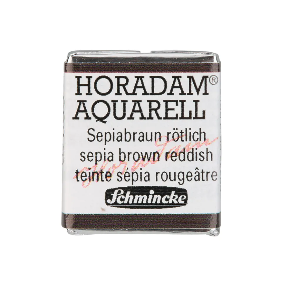 Farba akwarelowa Horadam Aquarell - Schmincke - 662, Sepia Brown Reddish