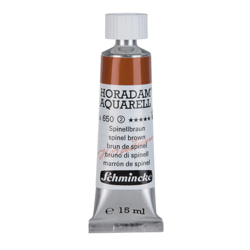 Farba akwarelowa Horadam Aquarell - Schmincke - 650, Spinel Brown, 15 ml
