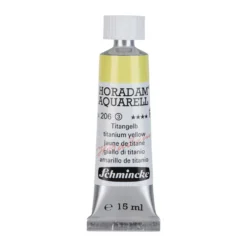 Farba akwarelowa Horadam Aquarell - Schmincke - 206, Titanium Yellow, 15 ml