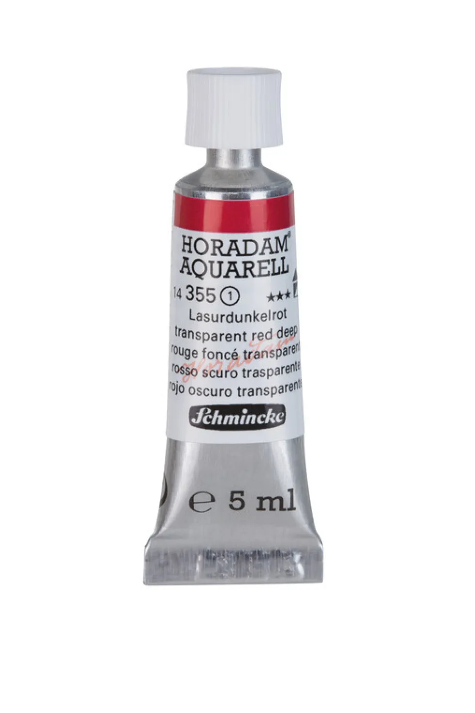 Farba akwarelowa Horadam Aquarell - Schmincke - 355, Transparent Red Deep, 5 ml
