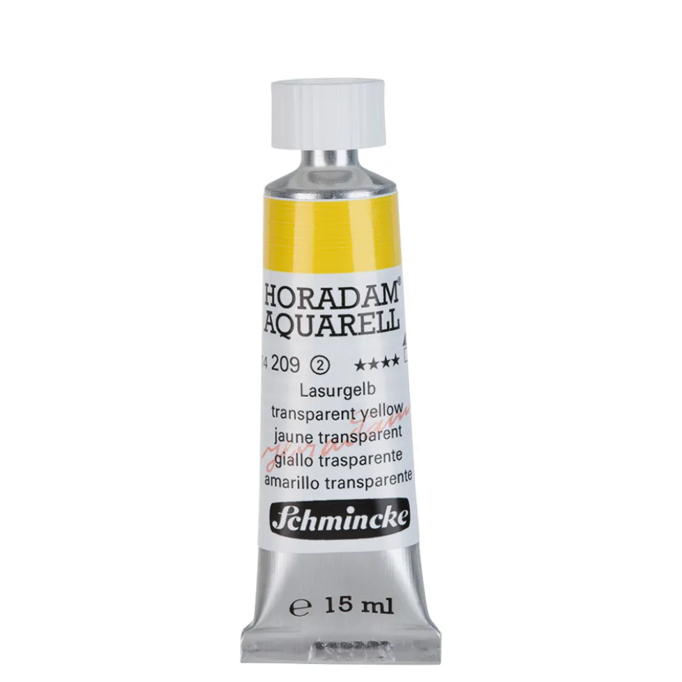 Farba akwarelowa Horadam Aquarell - Schmincke - 209, Transparent Yellow, 15 ml