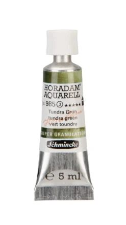Farba akwarelowa Horadam Aquarell - Schmincke - 985, Tundra Green, 5 ml