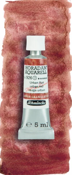 Farba akwarelowa Horadam Aquarell - Schmincke - 926, Urban Red, 5 ml