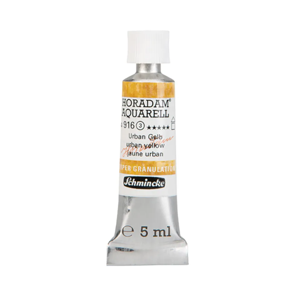 Farba akwarelowa Horadam Aquarell - Schmincke - 916, Urban Yellow, 5 ml