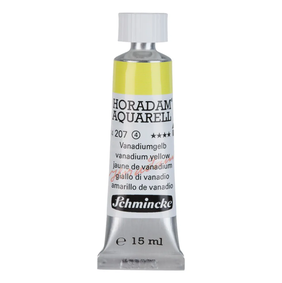Farba akwarelowa Horadam Aquarell - Schmincke - 207, Vanadium Yellow, 15 ml