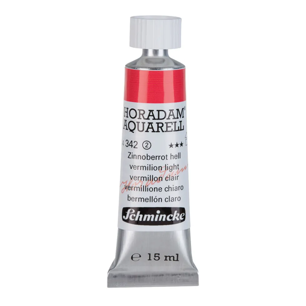 Farba akwarelowa Horadam Aquarell - Schmincke - 342, Vermilion Light, 15 ml