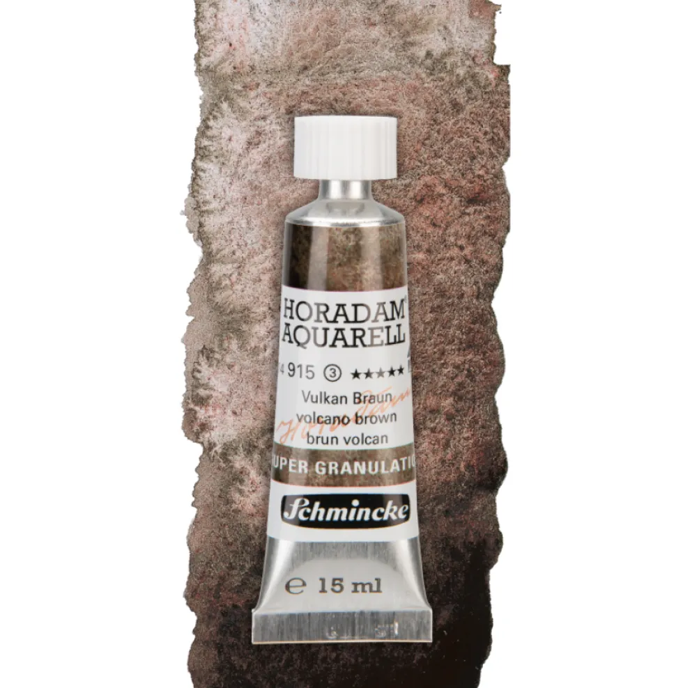 Farba akwarelowa Horadam Aquarell - Schmincke - 915, Volcano Brown, 15 ml