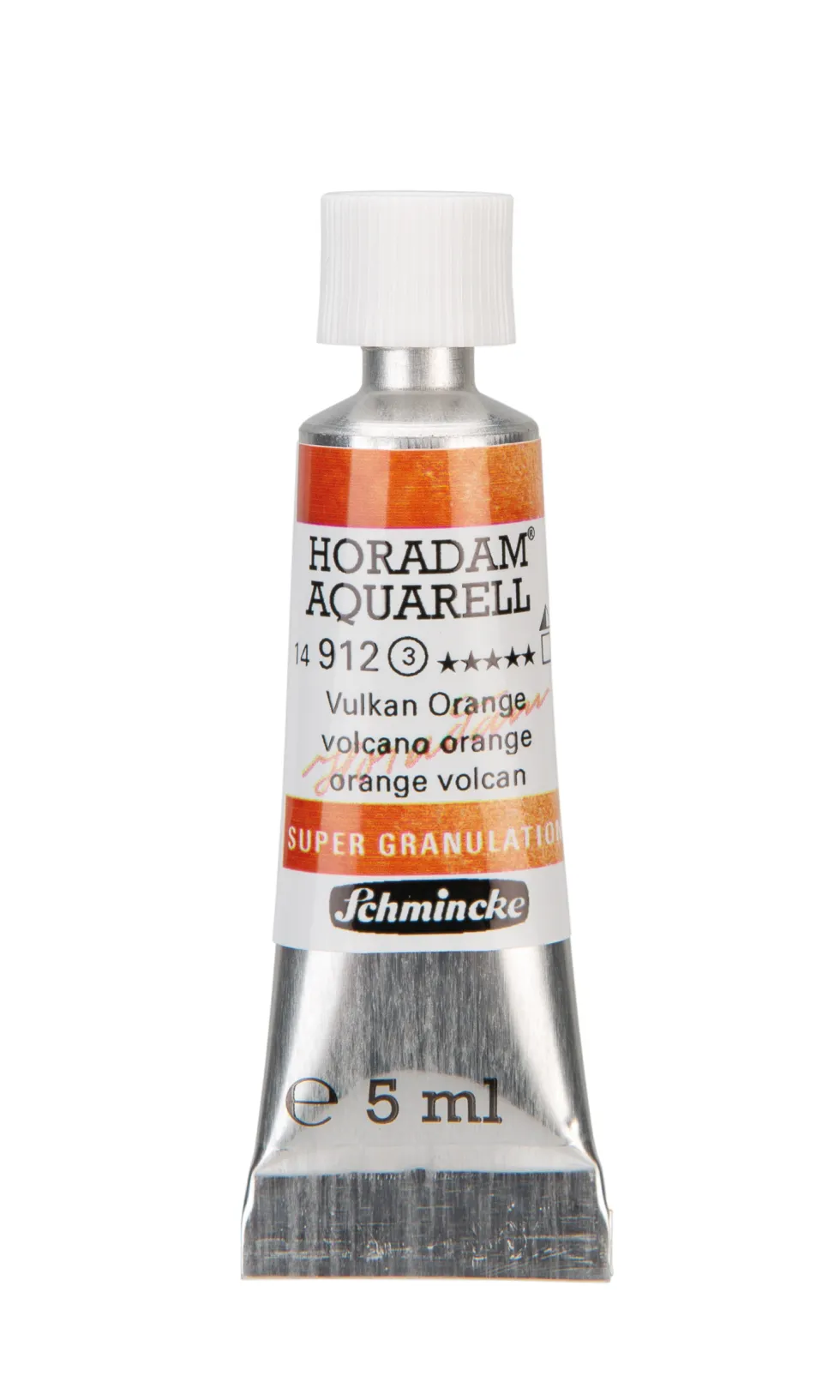 Farba akwarelowa Horadam Aquarell - Schmincke - 912, Volcano Orange, 5 ml