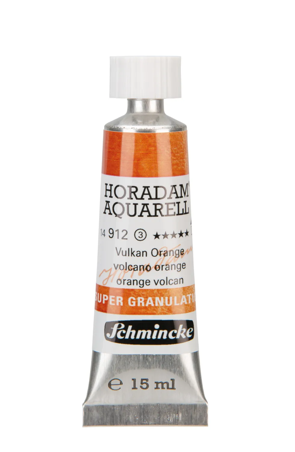 Farba akwarelowa Horadam Aquarell - Schmincke - 912, Volcano Orange, 15 ml