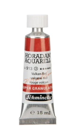 Farba akwarelowa Horadam Aquarell - Schmincke - 913, Volcano Red, 15 ml