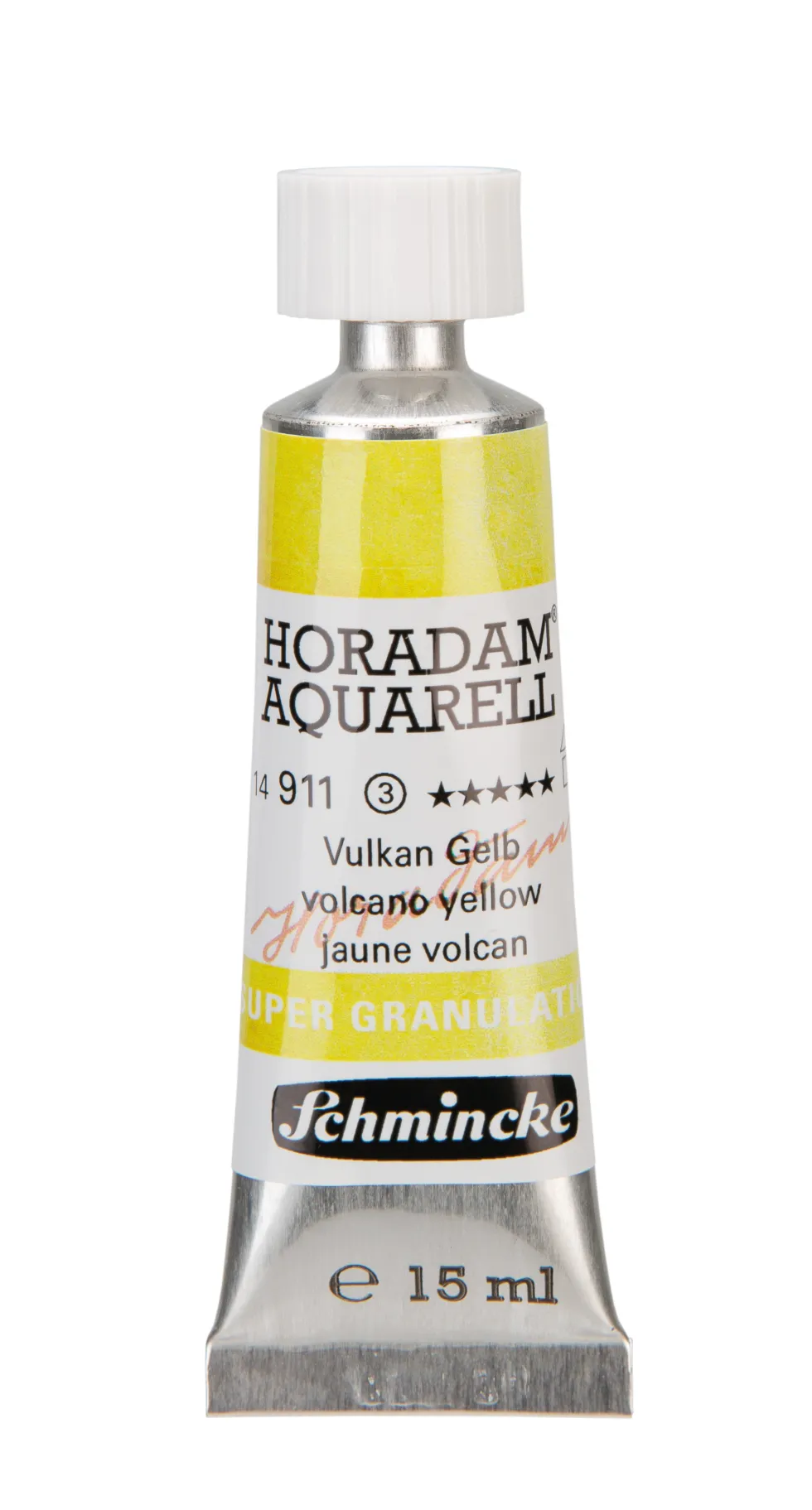 Farba akwarelowa Horadam Aquarell - Schmincke - 911, Volcano Yellow, 15 ml