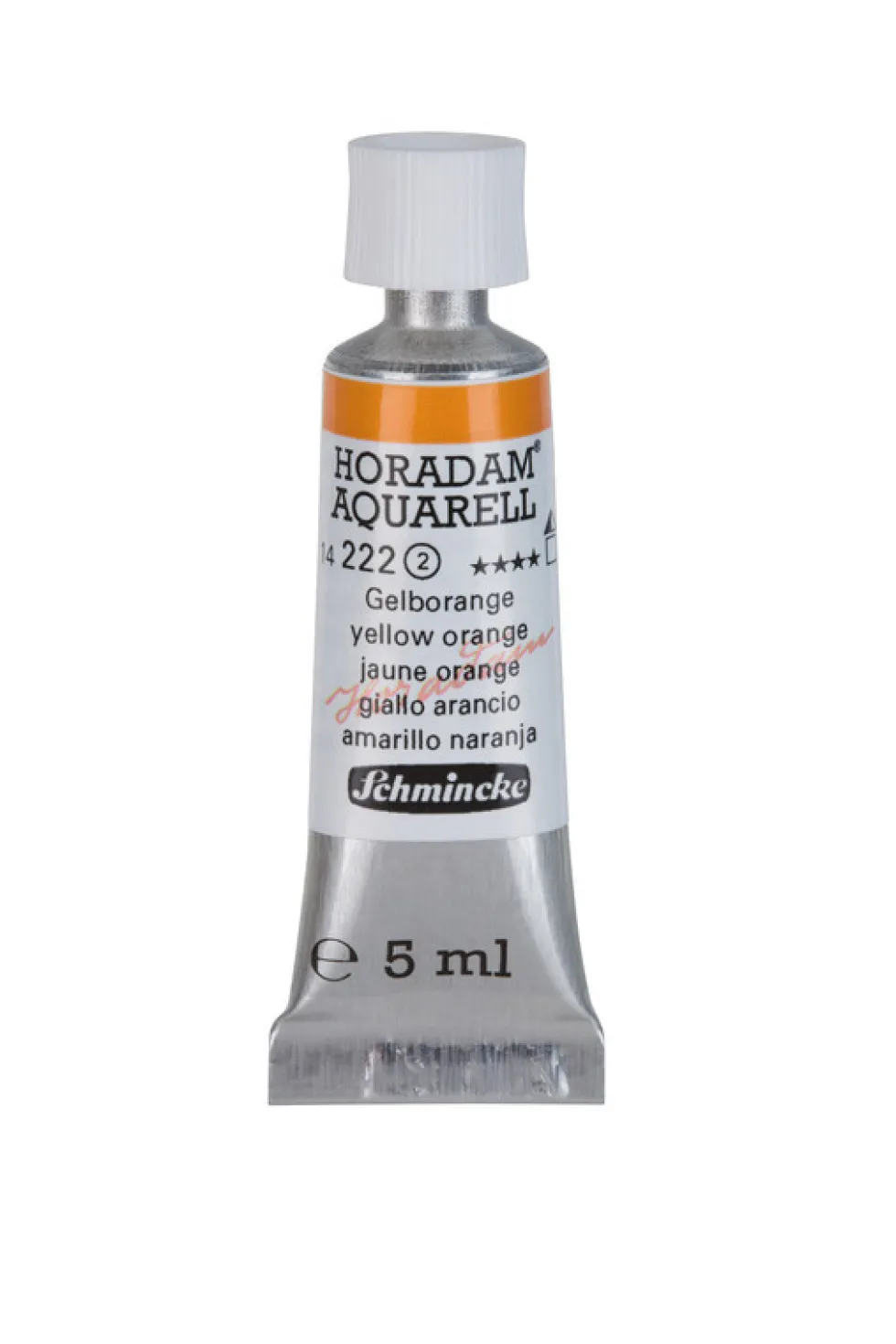 Farba akwarelowa Horadam Aquarell - Schmincke - 222, Yellow Orange, 5 ml