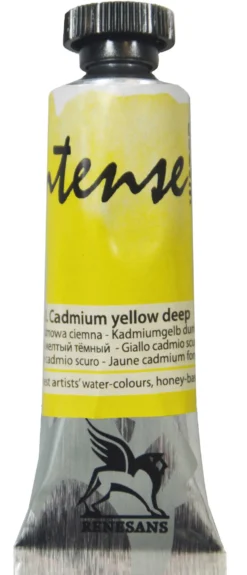 Farba akwarelowa Intense Water - Renesans - 13, cadmium deep yellow, 15 ml
