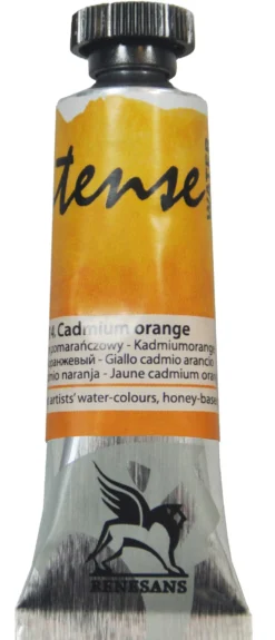 Farba akwarelowa Intense Water - Renesans - 14, cadmium orange, 15 ml