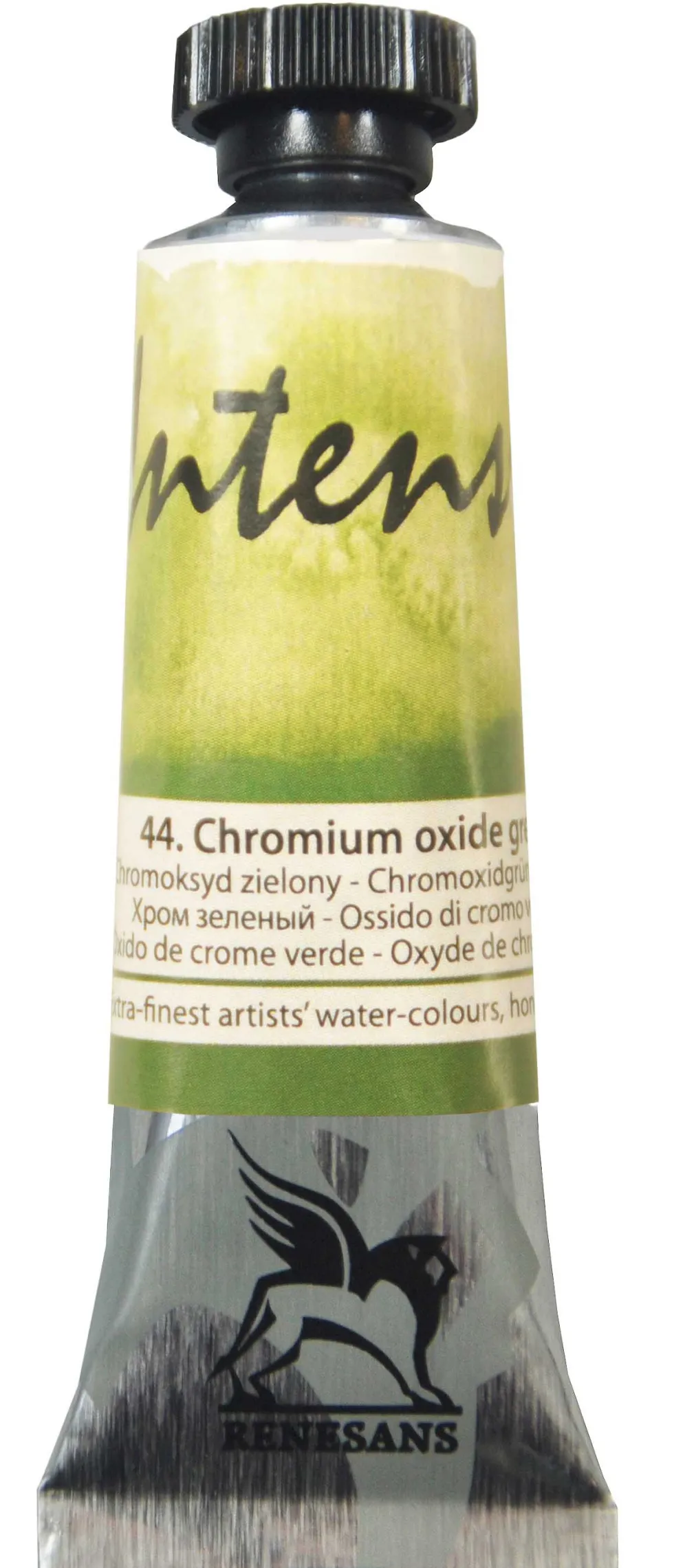 Farba akwarelowa Intense Water - Renesans - 44, chromium oxide green, 15 ml
