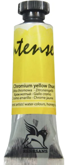 Farba akwarelowa Intense Water - Renesans - 8, chromium yellow, 15 ml