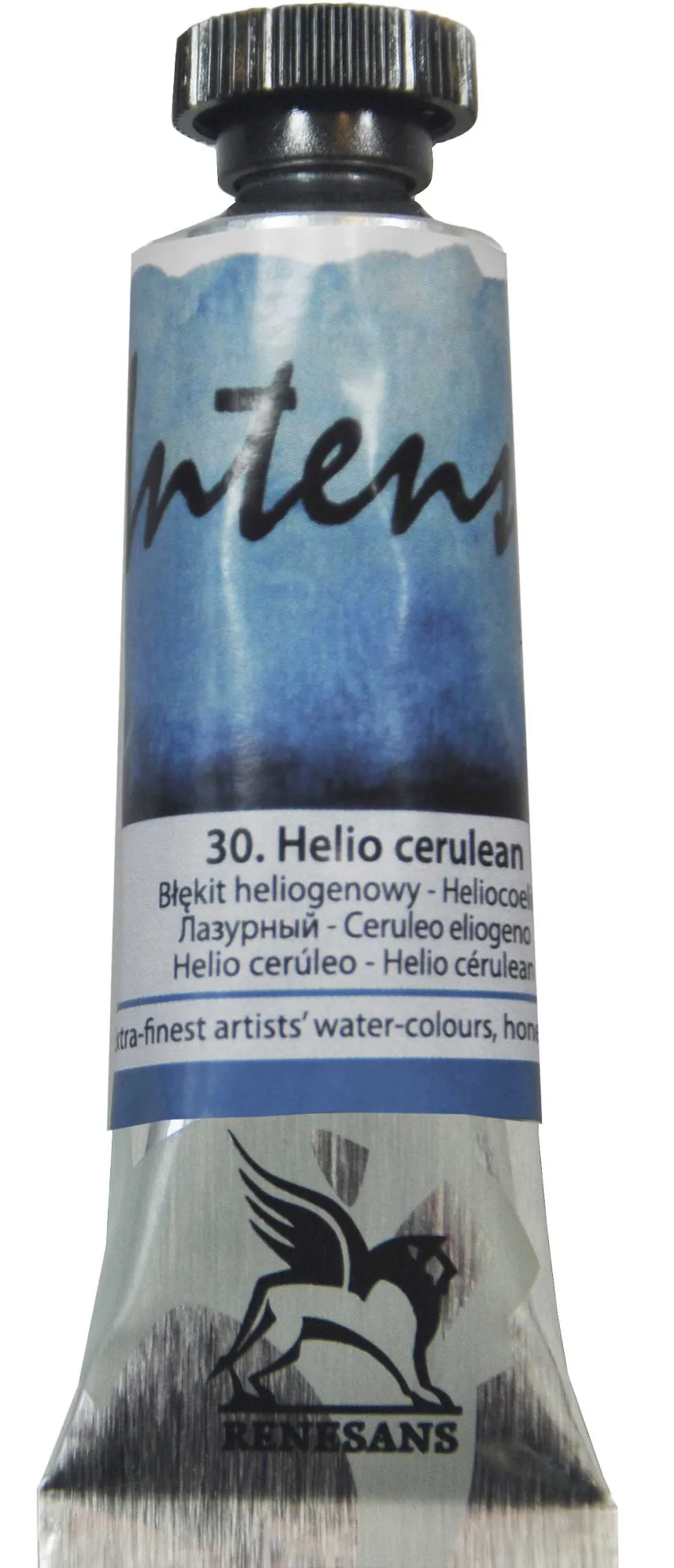 Farba akwarelowa Intense Water - Renesans - 30, helio cerulean, 15 ml