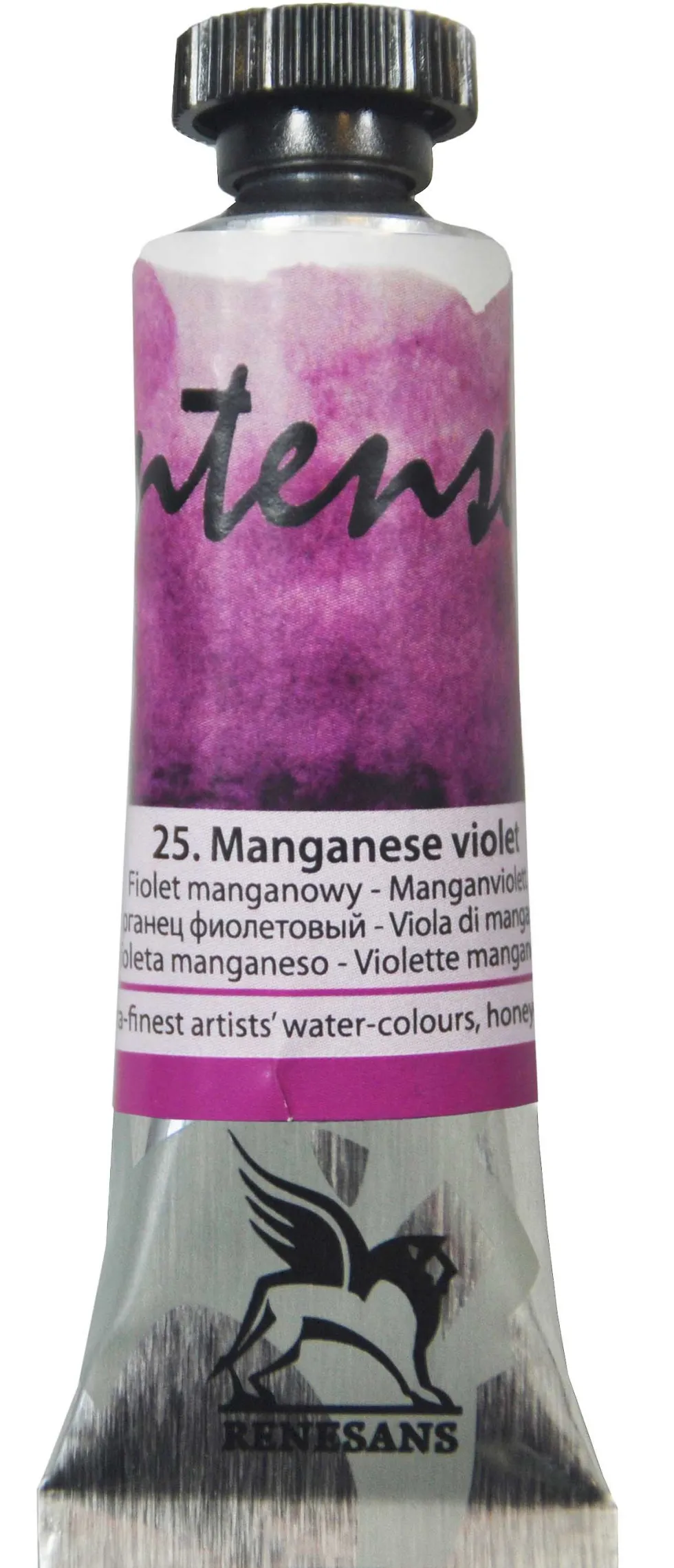 Farba akwarelowa Intense Water - Renesans - 25, manganese violet, 15 ml