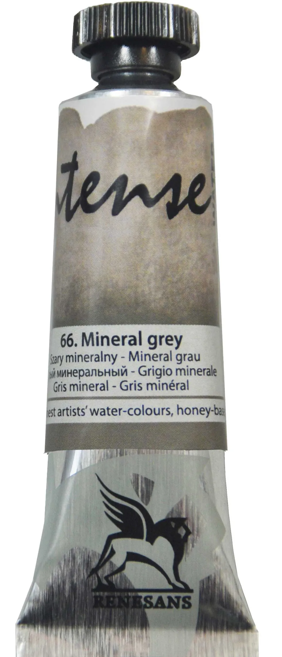 Farba akwarelowa Intense Water - Renesans - 66, mineral grey, 15 ml