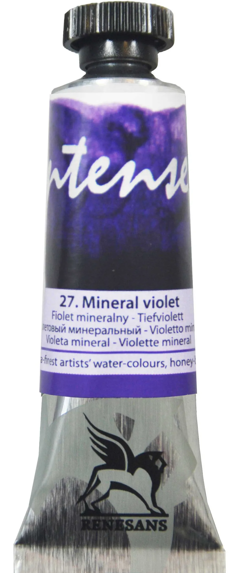 Farba akwarelowa Intense Water - Renesans - 27, mineral violet, 15 ml