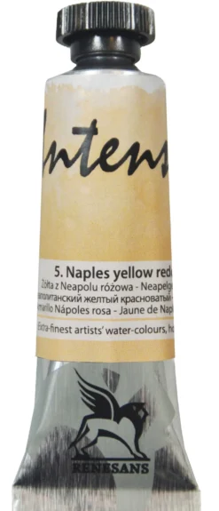 Farba akwarelowa Intense Water - Renesans - 5, Naples yellow reddish, 15 ml