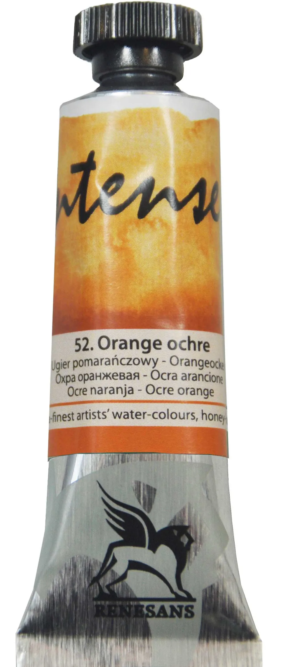 Farba akwarelowa Intense Water - Renesans - 52, orange ochre, 15 ml