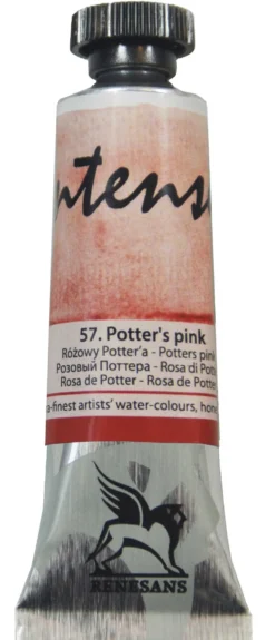 Farba akwarelowa Intense Water - Renesans - 57, Potter's pink, 15 ml