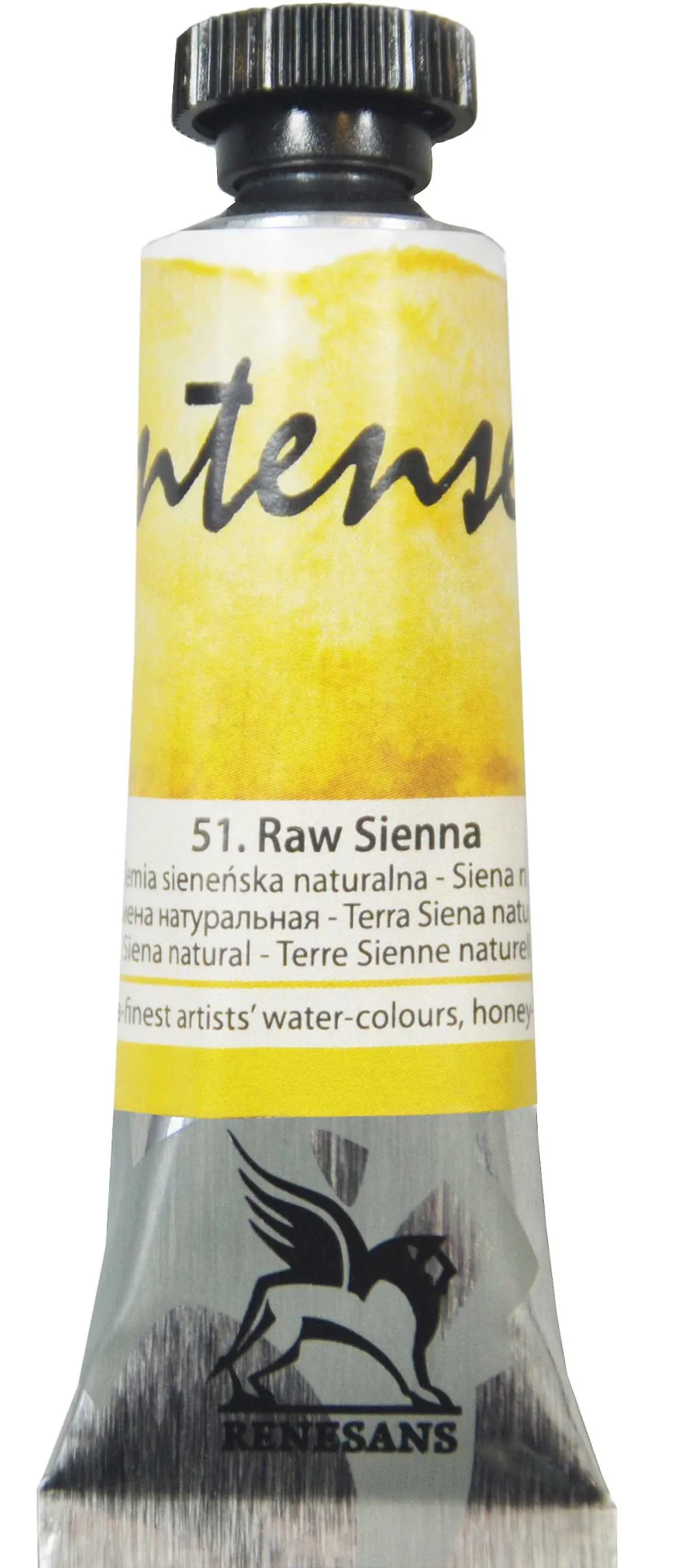 Farba akwarelowa Intense Water - Renesans - 51, raw sienna, 15 ml