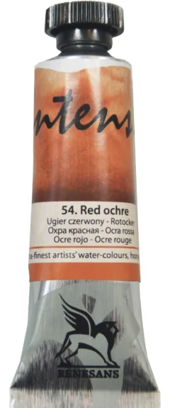 Farba akwarelowa Intense Water - Renesans - 54, red ochre, 15 ml